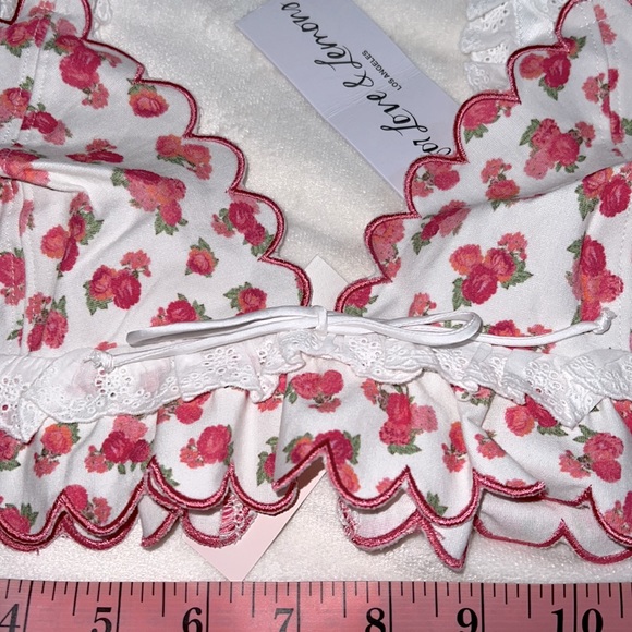 For Love & Lemons bralette triangle blossom 🌸M - Picture 9 of 11